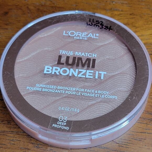L'Oréal True Match LUMI Bronze It Sunkissed Bronzer for Face Body 03 DEEP✨️NEW✨️ - Picture 6 of 6